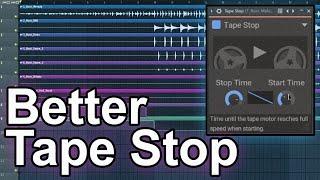 How to Make Better Tape Stops in your Beats