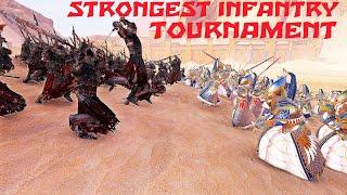 Strongest Melee Infantry Tournament. Total War Warhammer 2