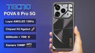 HP Gaming yang LENGKAP! - Review Tecno Pova 6 Pro 5G