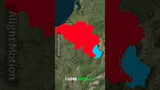 Belgium vs luxembourg #edit #mapping #belgium #luxembourg #foryou #trending #viral #shorts #map