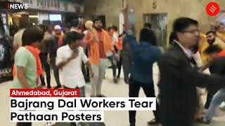 Bajrang Dal Activists Hold Protest Against Promotion Of ‘Pathaan’ Movie