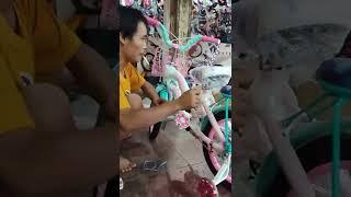 Sepeda Baru Untuk Marsha, Sepeda Anak Perempuan Trex Unicorn 16 Inch