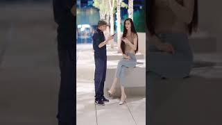 Tiktok 2021 Beautiful Tallest Girl In China | Fashion On The Street #1