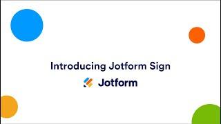 Webinar: Introducing Jotform Sign