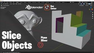 3 Ways To Cut Any Object - Modeling in blender