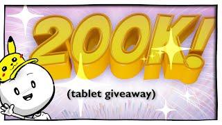 200K SUBSCRIBERS!!! (...and tablet giveaway!)