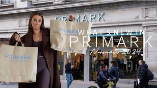 WHAT'S NEW IN PRIMARK NOVEMBER 2024 | viral knits, pyjamas, Christmas home & | come shopping vlog uk