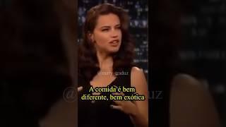 Adriana Lima e Jimmy Fallon #adrianalima #jimmyfallon #brasil #bahia #funny #meme #legendado #humor