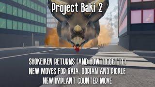 PROJECT BAKI 2 - TRICERATOPS FIST RETURNS, NEW MOVES AND IMPLANTS, SHADOW BOXING LEVEL 3 - ROBLOX