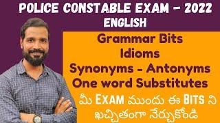 Constable English | Question tags | synonyms | antonyms | idioms |#jansenglishacademy