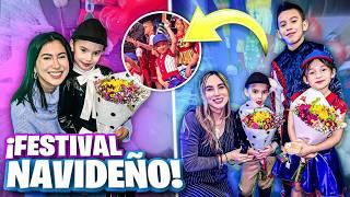 BAILARON HERMOSO los NIÑOS en el FESTIVAL NAVIDEÑO  | LLORAMOS al VERLOS