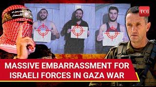 Hamas Vindicated As IDF Admits Biggest Mistake In War: 'Our Air Attack Killed 3 Hostages In Gaza'