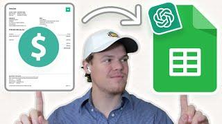 Automate PDF Invoices Data Transfer to Google Sheets with ChatGPT & Zapier | Tutorial