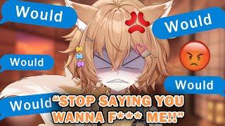 Vtuber SCREAMS at his chat for saying THIS to him....