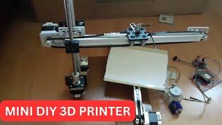 MINI DIY 3d printer project