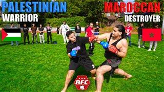 Palestinian WARRIOR VS Maroccan DESTROYER | MMA-Fight | RFC06 | #mma #boxing #RFC