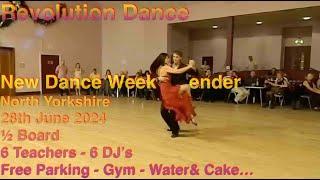 NEW Dance Weekend Modern Jive: Revolution Dance Ilkley Modern Jive Latin Ballroom West Coast Tango