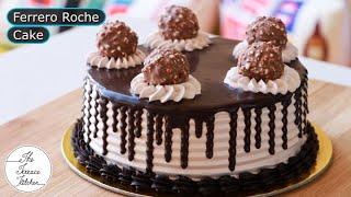 Ferrero Rocher Cake Recipe without Oven | Nutella Ferrero Rocher Cake Recipe ~ The Terrace Kitchen