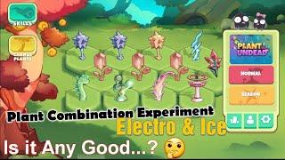 Plant vs Undead PVP Rank Mode Game Play : New Plant Combination : Is it Any Good? Electro and Ice