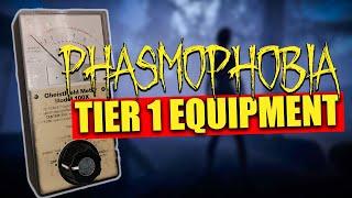 FULL Tier 1 Equipment Guide: How to use & tips for success | Phasmophobia [v0.9]
