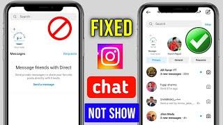 How to fix message friends with direct instagram problem |instagram message problem not showing chat