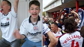 THE MOMENT BOLTON SECURE PROMOTION to LEAGUE ONE vs Crawley