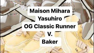 Maison Mihara Yasuhiro shoe reviews! OG Classic Runner v. Baker. Melty Shoes? 