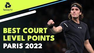 Best Court-Level Tennis Points  | Paris 2022