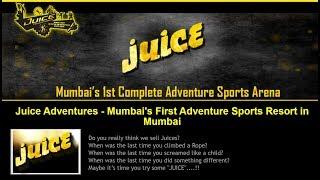 Juice Adventures - Mumbai's First Adventure Sports Resort in Mumbai