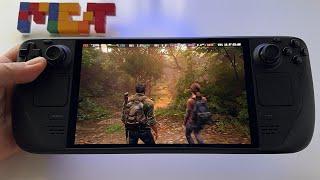 The Last of Us Part 1 | Steam Deck OLED handheld gameplay | Steam OS