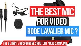 What's The Best Video Microphone? MICROPHONE SHOOTOUT! RODE Lavalier Mic