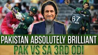 Pakistan Absolutely Brilliant | PAK Vs SA 3rd ODI | Ramiz Speaks