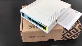 MikroTik RB951Ui-2HnD (Quick Unpacking & Specifications)