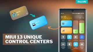 MIUI 13 Unique Control Center Themes | Best MIUI Themes for Xiaomi, Redmi | MIUI 13 Themes