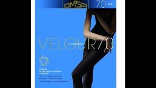 Legwear Fashion Video Review: Omsa Velour 70 Tights