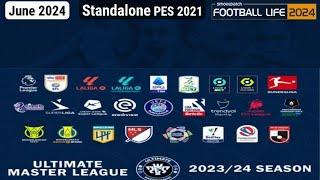 PES 2021 SP Football Life 24 Ultimate Master League (June 2024 Update)