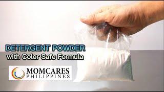 HOW TO MAKE DETERGENT POWDER with COLOR SAFE FORMULA