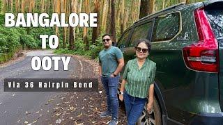 Bangalore to Ooty by car via 36 hairpin bend | Drive through Bandipur Masinagudi | offbeat travel