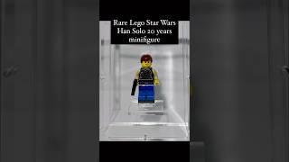 Rare Lego Star Wars Han Solo 20 years minifigure #lego #legostarwars #starwars