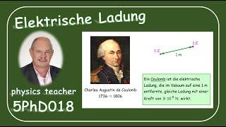 Physik 5PhD018 Elektrische Ladung