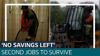 Surviving, not living: The workers taking second jobs in cost-of-living crisis | ITV News