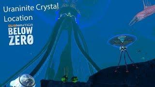 Where to find Uraninite Crystal! Subnautica: Below Zero