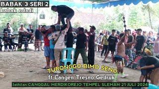 Turonggo Bimo Seno Babak 3 Seri 2 Ndadi! Jathilan Klasik Canggal (Putra) 2024