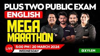 Plus Two English - Public Exam - Mega Marathon | Xylem Plus Two