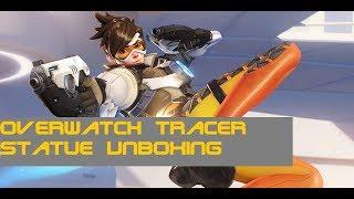 Blizzard Overwatch Tracer Statue Unboxing and Review