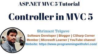 (#3) Controllers in MVC 5 | MVC 5 tutorial for beginners in .net c#