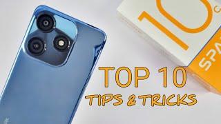 Top 10 Tips & Tricks Tecno Spark 10C You Need To Know!