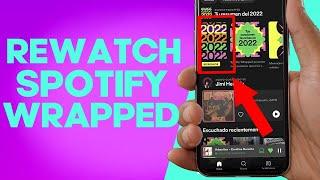 How to Watch Spotify Wrapped 2022 Again on Android or iphone - Review Your Wrapped Problem Fixed