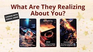 WHAT ARE THEY REALIZING ABOUT YOU ? PICK A CARD  LOVE TAROT READING  TWIN FLAMES  SOULMATES