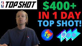 How I Made $400+ on NBA Top Shot Yesterday! INSANE!